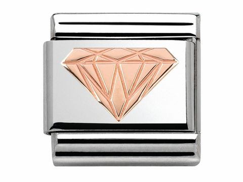 Nomination 430104 18 - Classic Roségold - Diamant