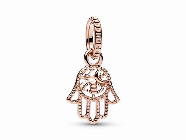 Pandora 789144C00 Hand der Fatima Charm-Anhänger - Roségold Vergoldung