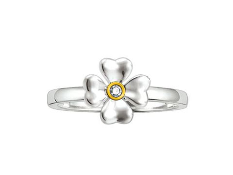 Thomas Sabo Ring - SWEET DIAMONDS - SD_TR0001-179-14-54 - Gr. 54