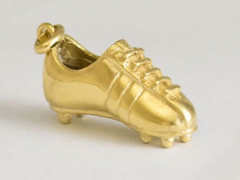 Fußball Schuh - Gold Anhänger - Sport - Gold 333