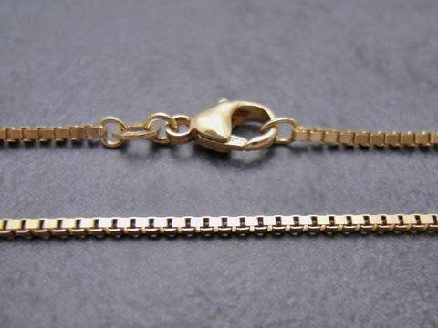 Venezianer Kette - Gold 750 - 42 cm - 1,4 x 1,4 mm