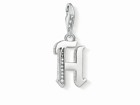 Thomas Sabo - 1588-643-21 - Charm-Anhänger Buchstabe -H- Silber