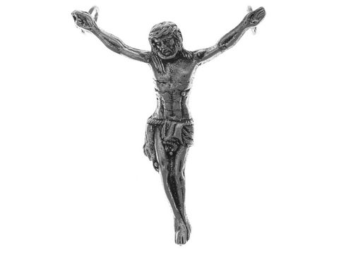 Gr. Christusfigur -Jesus- 925 Sterling Silber Anhänger