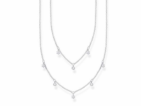 Thomas Sabo Charming Collection - KE2072-051-14-L45v - Ketten im Layering-Look - Kette - 40-42,5-45 cm - Silber