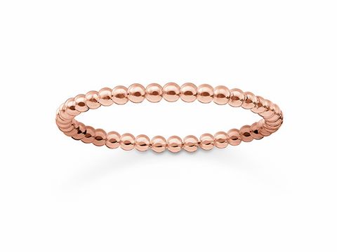 Thomas Sabo TR2122-415-12-60 - Ring - Gr. 60 - Silber vergoldet Roségold