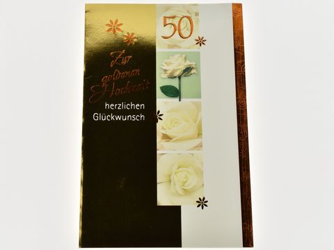 Hochzeitskarte - Rosen