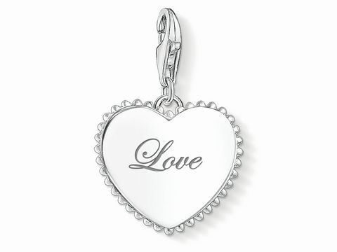 Thomas Sabo - 1503-001-21 - Charm-Anhänger Herz Love - Silber