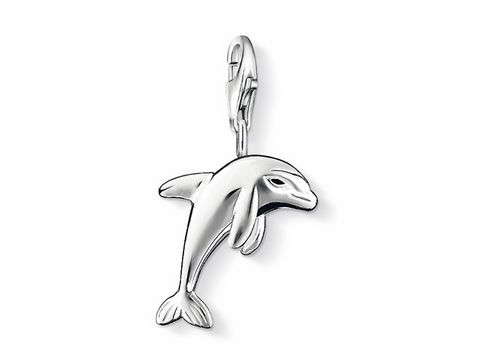 Thomas Sabo - Delfin - charms Anhänger - 0750-007-12 - Silber + Kaltemail