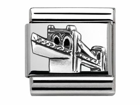 Nomination - 330105 01 - Classic - Skyline Brooklyn Brücke - Silber - MONUMENTS RELIEF