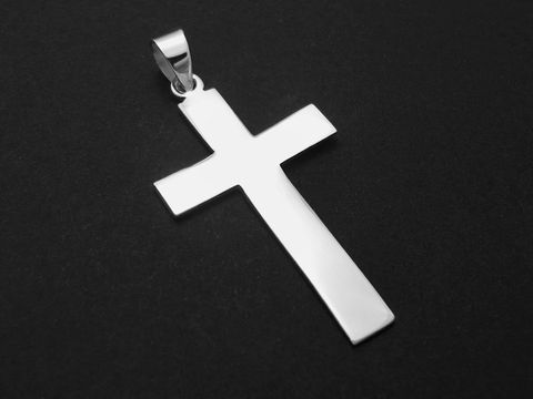 Silber Anhänger - Kreuz - religiös