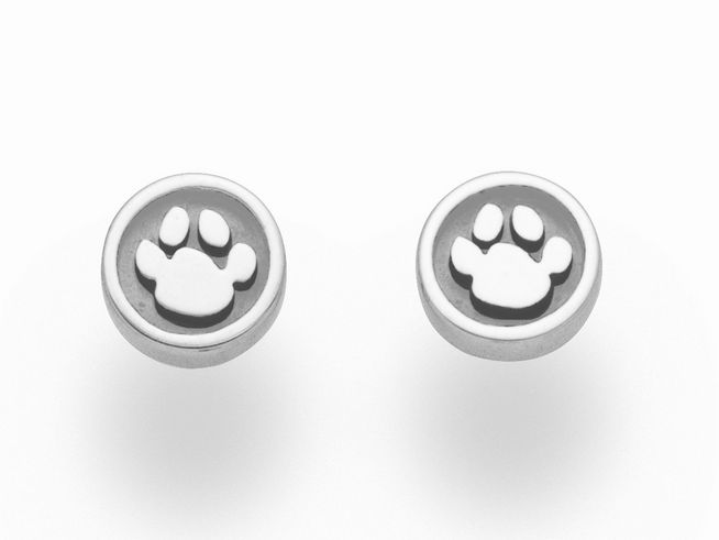 DUR Schmuck O5266 - Sterling Silber Ohrringe Lucky Dog sandlos -