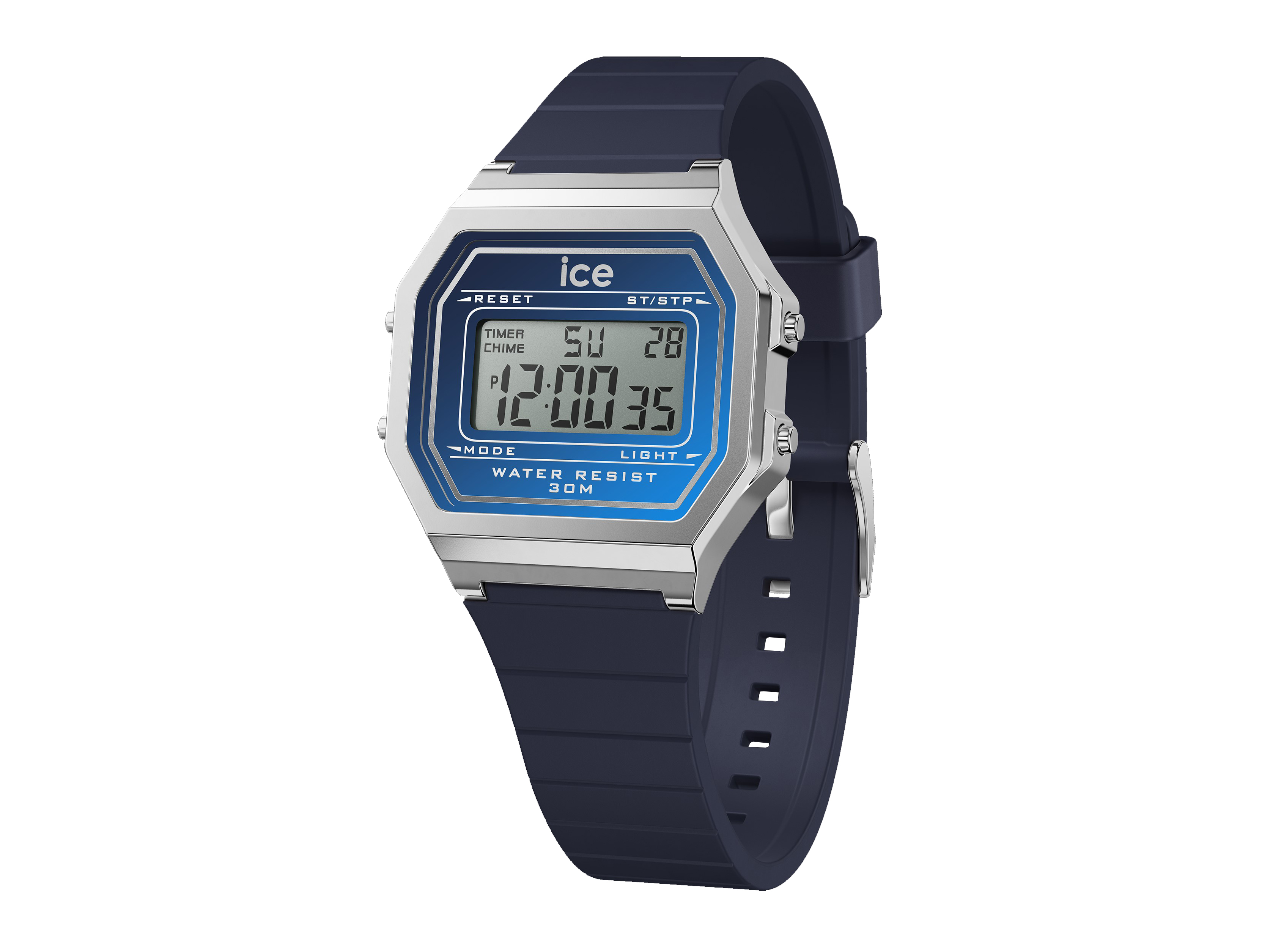 Ice Watch Uhr 023309 - ICE digit retro Navy Twilight - Small