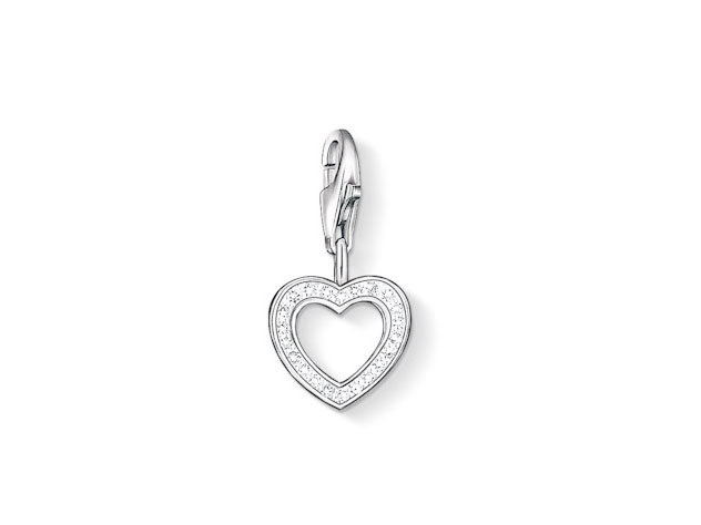 Thomas Sabo - Herz - charms 0930-051-14 Silber - Zirkonia