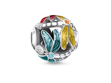 Thomas Sabo K0315-340-7 - Karma Bead - mehrfarbig Libelle