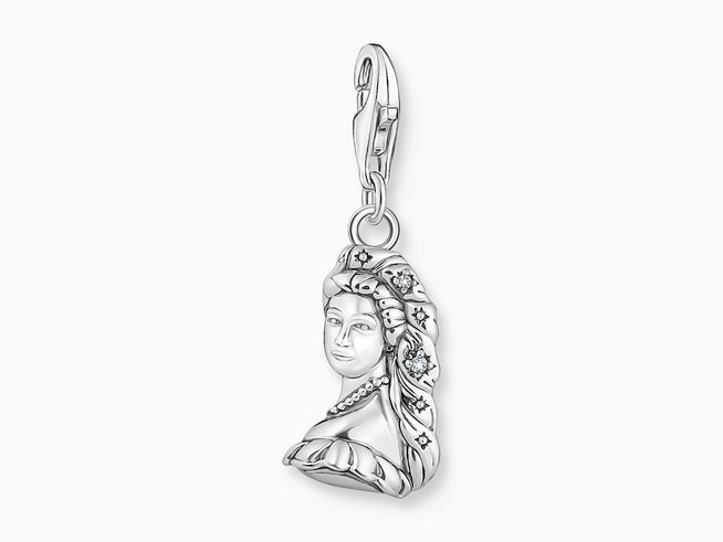 Thomas Sabo 2092-643-21 Charm-Anhänger - Sissi - Silber gesch. & Zirkonia