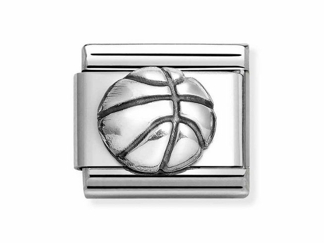 Nomination 330101 70 Classic - Basketball - Sterling Silber & Edelstahl