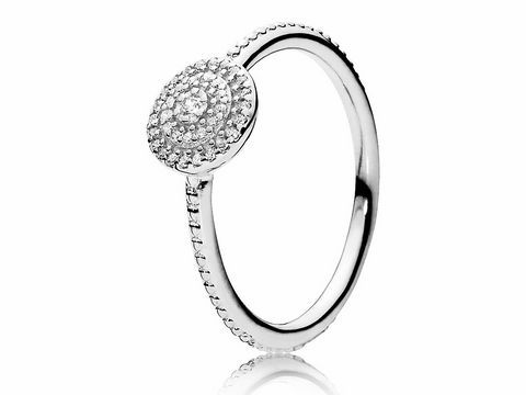 PANDORA - 190986CZ-48 - Strahlende Eleganz - Ring - Silber - Gr. 48