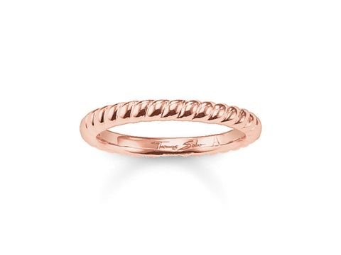 Thomas Sabo - Ring TR1978-415-12-54 Silber - verg. Roségold - Gr. 54