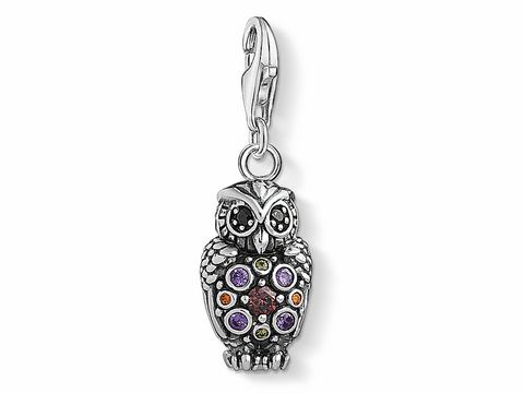 Thomas Sabo - 1479-643-7 - Charm-Anhänger -Eule- Silber