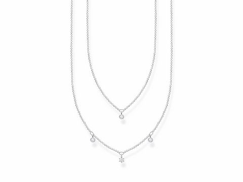 Thomas Sabo Charming Collection - KE2078-051-14-L45v - Ketten im Layering-Look - Kette - 40-42,5-45 cm - Silber