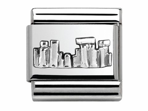 Nomination - 330105 30 - Classic - Stonehenge - Silber - Steinkreis