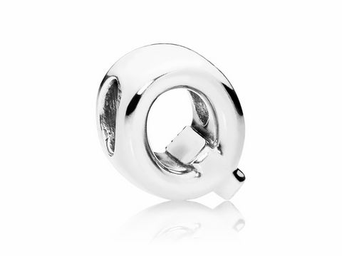 PANDORA - 797471 Charm - Buchstabe Q - Letter Q - 925 Sterling Silber