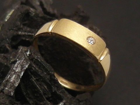 Goldring - zeitlos - Gold 585 - Zirkonia - Gr. 56