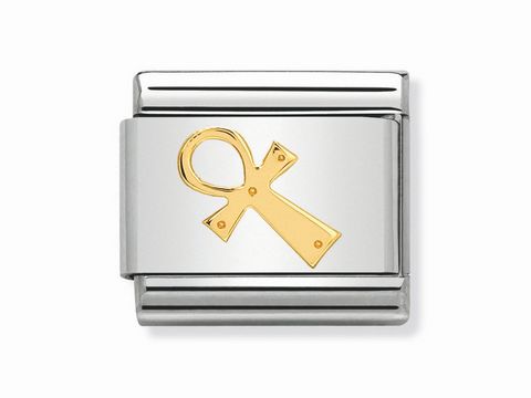 Nomination - 030145 23 - Classic - Anch Kreuz - Ankh Gold