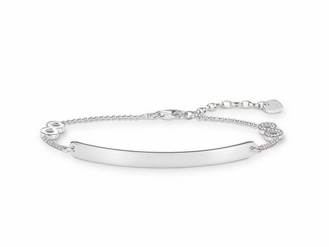 Thomas Sabo D_LBA0001-725-14-L19v - Armband - Diamant weiß - 19 cm - Silber