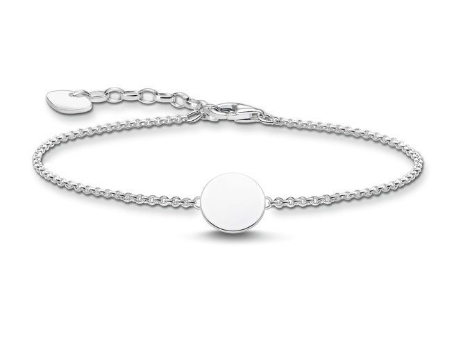 Thomas Sabo Gravur Armband A2043-001-21-L19V Silber - 16-19 cm