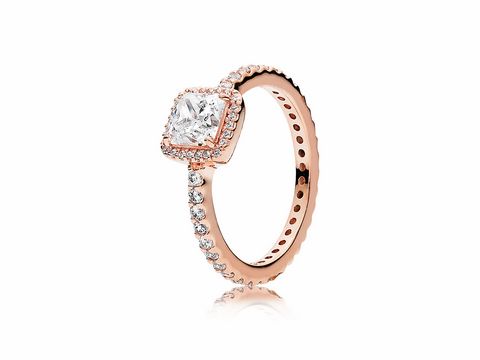 PANDORA - 180947CZ-56 - Zeitlose Eleganz - Ring - PANDORA Rose - Gr. 56