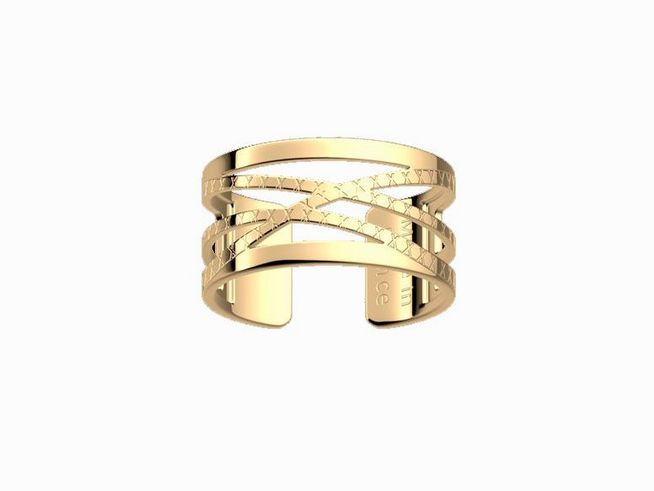 Les Georgettes DUNES 7036104 - Ring 12 mm Gold - Gelbgold finish - Gr. 56-58
