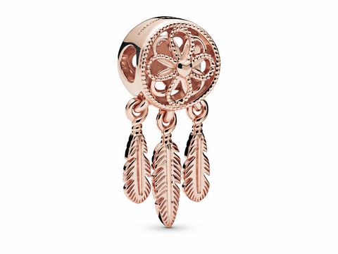 Pandora 787200C00 - Traumfänger - Spiritual Dreamcatcher - Rosé