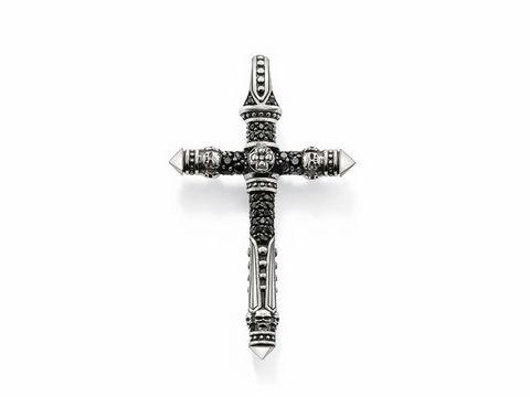 Thomas Sabo Anhänger - PE396-051-11 - Silber + Zirkonia - Kreuz