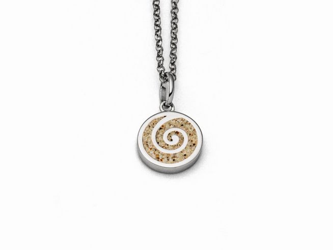 DUR Kette Sandspirale 2.0 - K2582 - Sterling Silber - 42cm