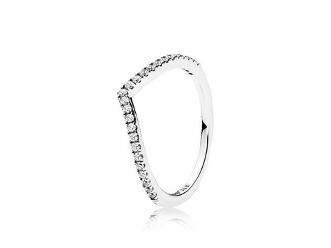 PANDORA - 196316CZ-60 - Funkelnder Wunsch - Ring Silber - Gr. 60