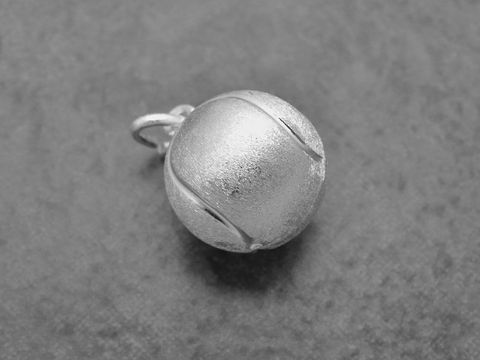 Tennisball - Anhänger - Sterling Silber - sportlich