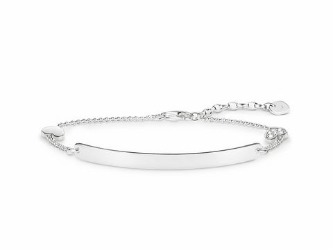 Thomas Sabo D_LBA0002-725-14-L19v - Armband - Diamant weiß - 19 cm - Silber