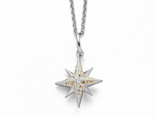 DUR Anhänger Kompassrose - P4193 - Sterling Silber -