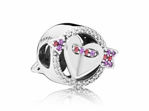 PANDORA 797827CZMX Sparkling Arrow & Heart - Silber - Zirkonia - Herz mit Pfeil