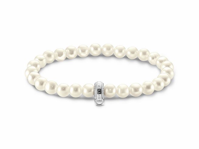 Thomas Sabo X0284-082-14-L17,5 - Armband - Sterling Silber + Süßwasserzuchtperle - Perlentraum - 17,5 cm