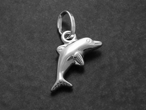 Delfin - Delphin Anhänger - Sterling Silber - tierisch