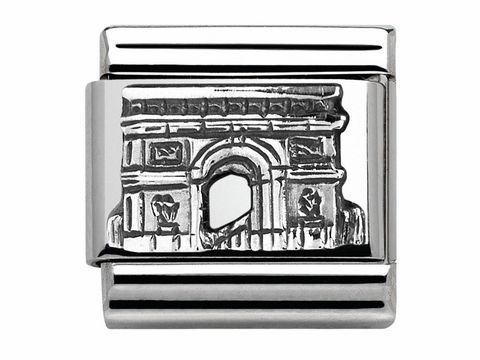 Nomination - 330105 31 - Classic - Triumphbogen - Silber - MONUMENTS RELIEF