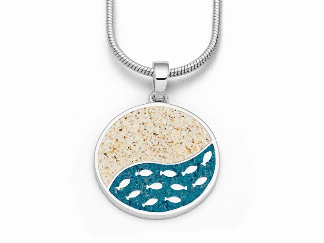 DUR Anhänger Fischschwarm - P3907 - Sterling Silber -