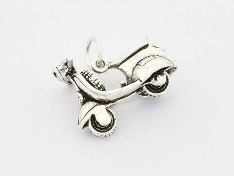 Anhänger - Motorroller - Sterling Silber - niedlich