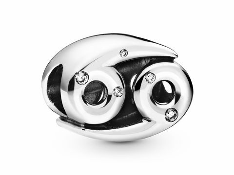 Pandora 798434C01 - Sternzeichen - Cancer - Krebs Sterling Silber charms + Zirkonia