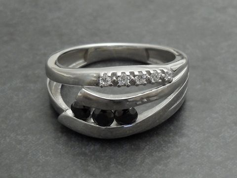 Silber Ring - Sterling Silber - Größe: 62/19,5 - DESIGN