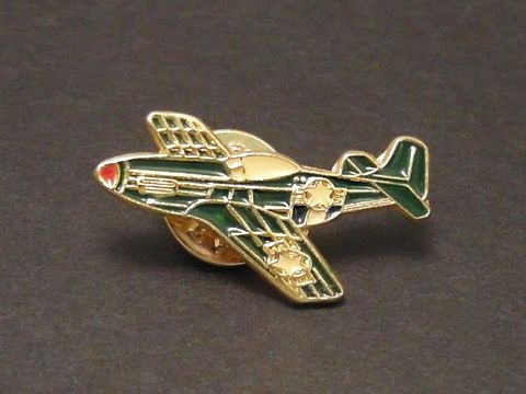 Segelflugzeug grün - Pin Anstecker Anstecknadel