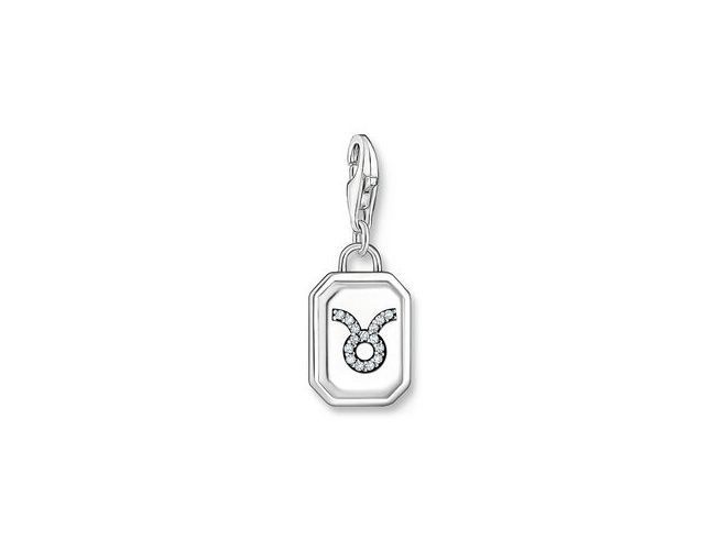 Thomas Sabo 2151-643-21 Charm-Anhänger - Sternzeichen Stier - Silber gesch. & Zirkonia