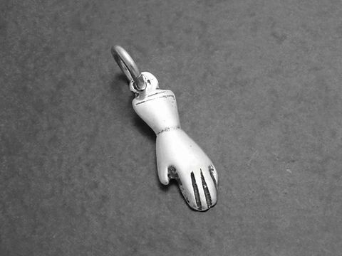 Reichenden Hand -FRIEDEN- 925 Sterling Silber Anhänger